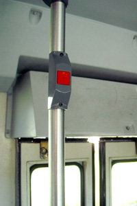 Cancun Bus - Stop button