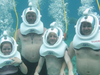 Xcaret sea treck